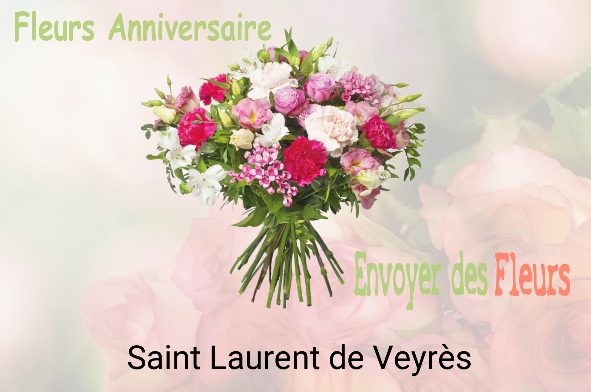 Bouquet de fleurs d’anniversaire livré à Saint-Laurent-de-Veyrès